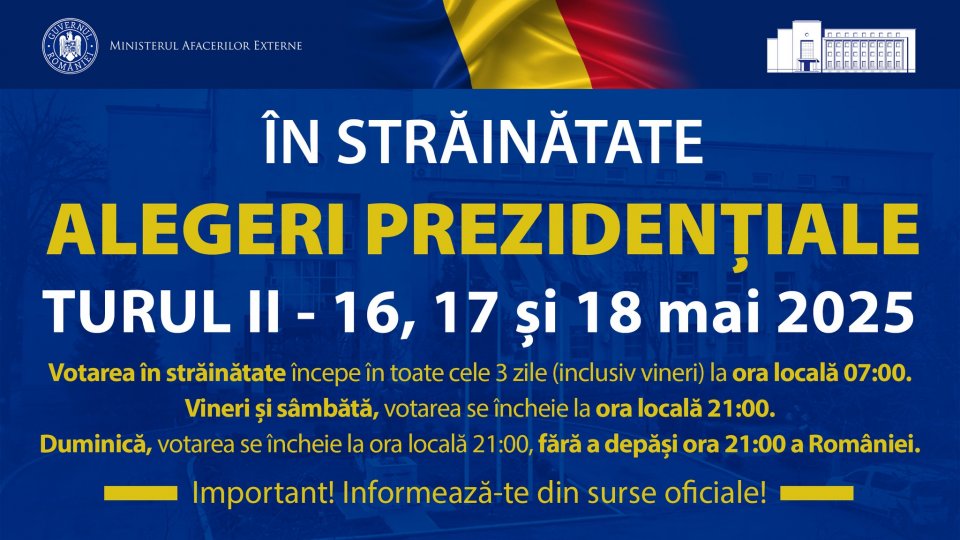 Prezidențiale, turul 2: Peste 30.000 de români din diaspora s-au prezentat la urne