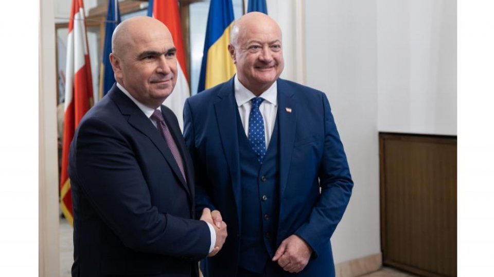 Premierul Ilie Bolojan a purtat discuții la Viena cu cancelarul austriac Christian Stocker