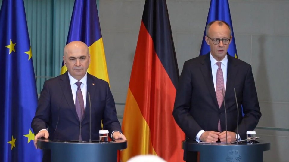 Premierul Ilie Bolojan a discutat cu cancelarul german, Friedrich Merz, despre colaborarea în domeniul apărării