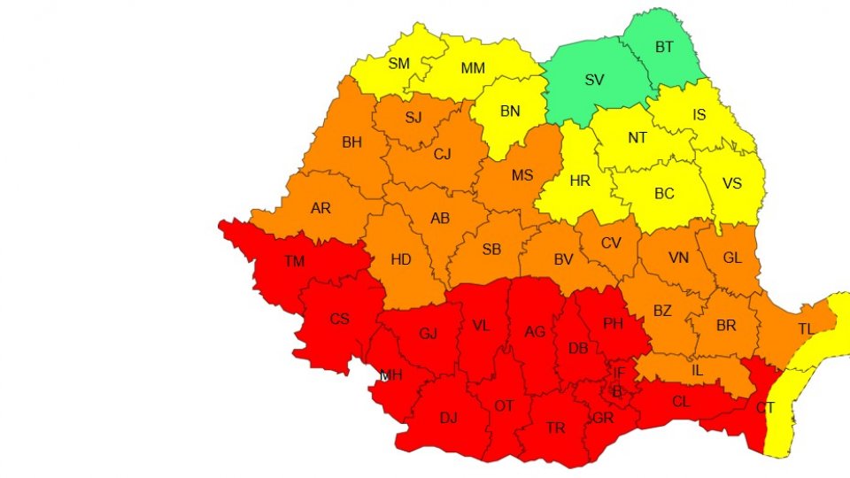 Cod roşu de caniculă
