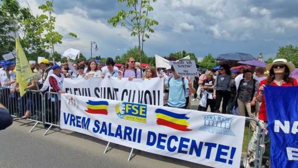 Greva generală din educaţie intră în a treia săptămână
