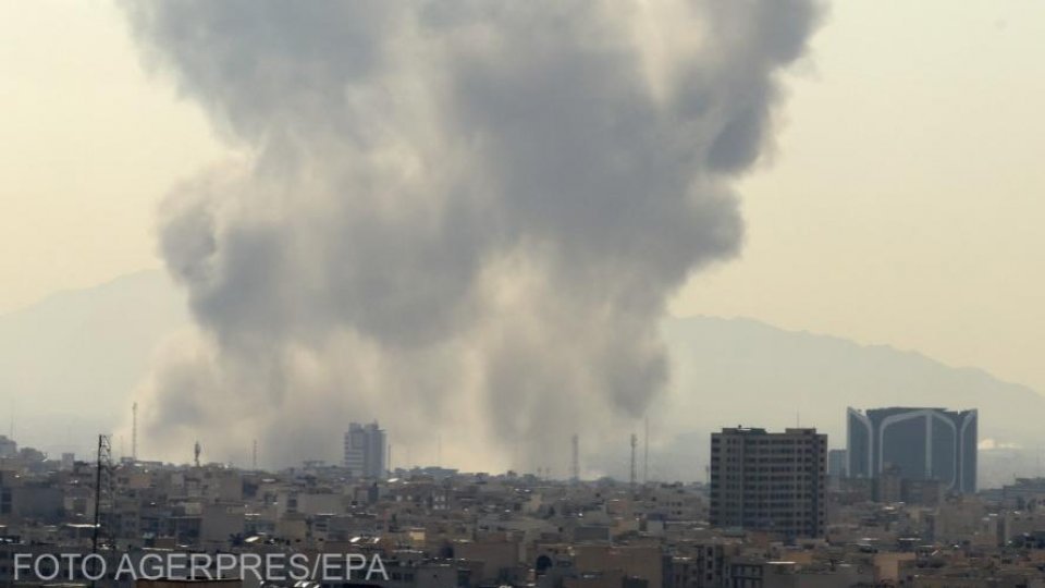 La Teheran s-au auzit mai multe explozii în a 6-a zi de război