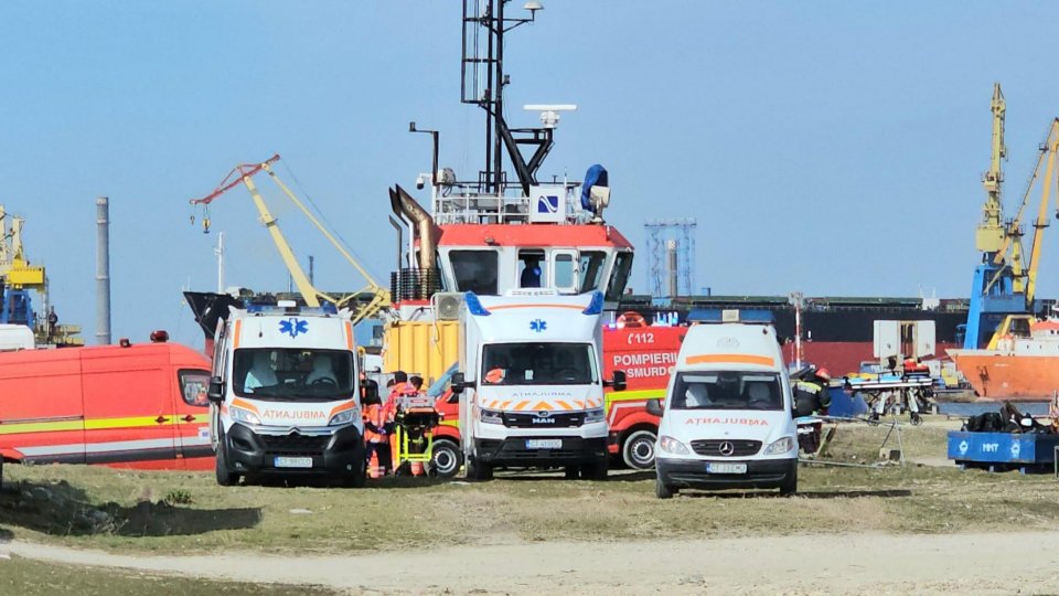Căpitănia Constanţa investighează modul în care s-a produs accidentul de la Midia