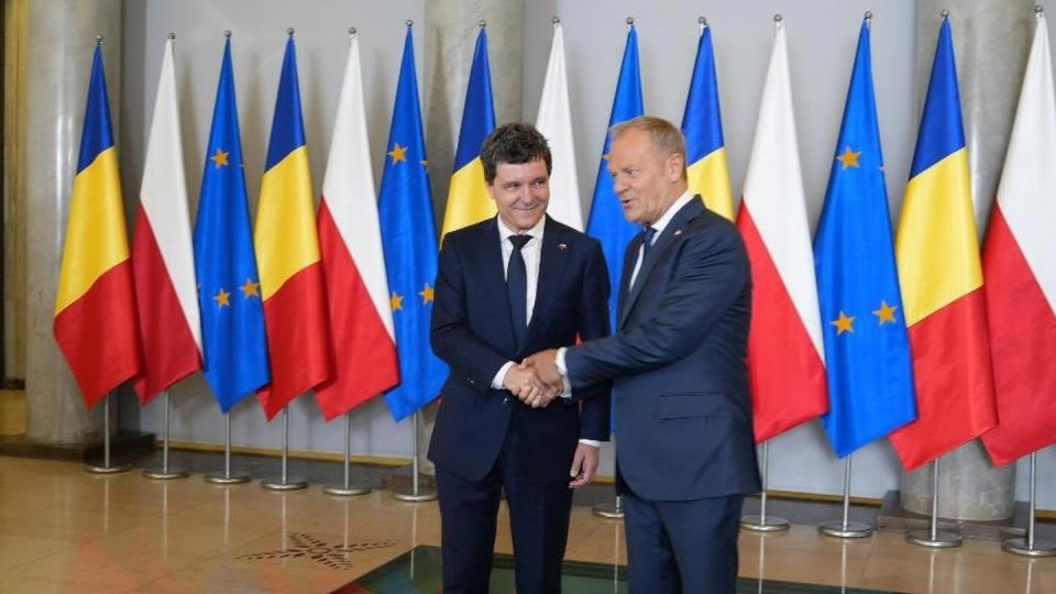 Preşedintele ales Nicuşor Dan, primit de premierul Poloniei