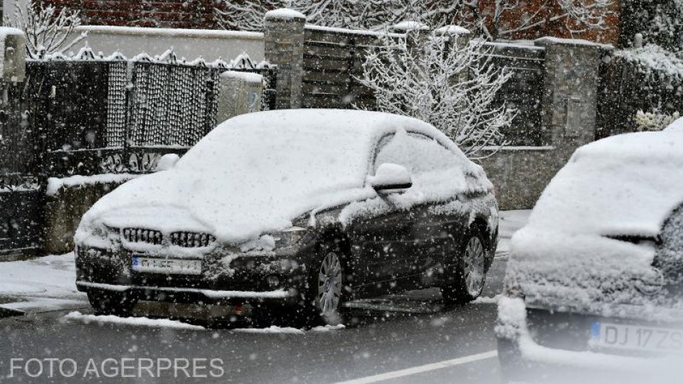 În regiunile sudice, inclusiv în zona capitalei, maximele termice vor fi preponderent negative
