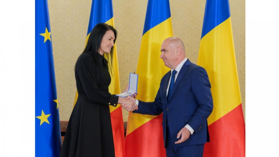 Handbalista Cristina Neagu, decorată la Cotroceni