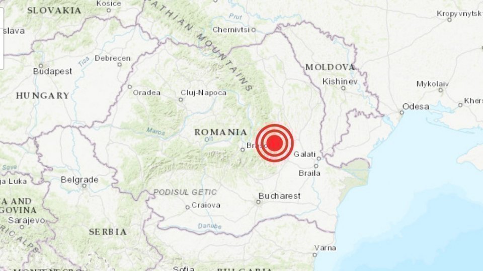 Cutremur cu magnitudinea de 4,4 grade în zona seismică Vrancea