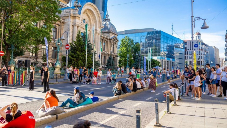 "Străzi deschise" pe Calea Victoriei din București