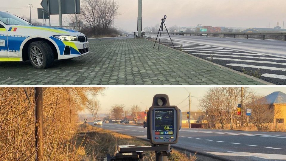 Poliția Rutieră a mobilizat peste 1.400 de polițiști și 400 de radare
