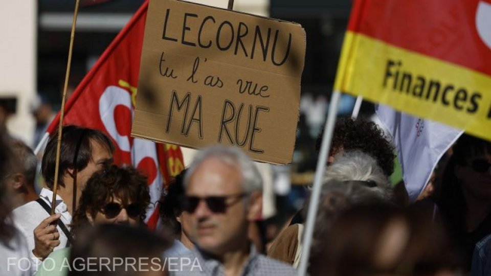 Franța: Noi proteste sindicale în așteptarea proiectului de buget