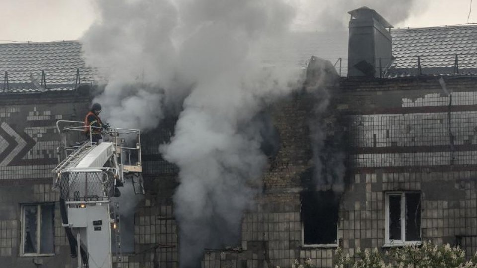 Victime la Kiev, după un atac rusesc cu drone