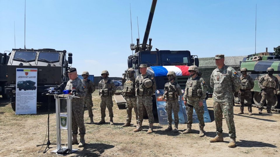 Dacian Spring 2025: Exercițiu militar multinațional, la poligonul Smârdan