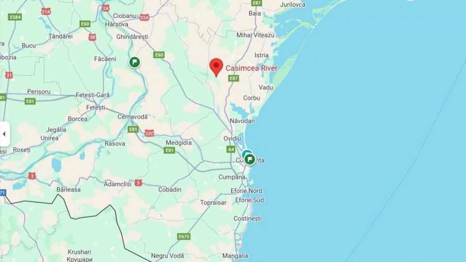 Hidrologii au instituit un cod portocaliu de inundații pe râurile Topolog și Casimcea