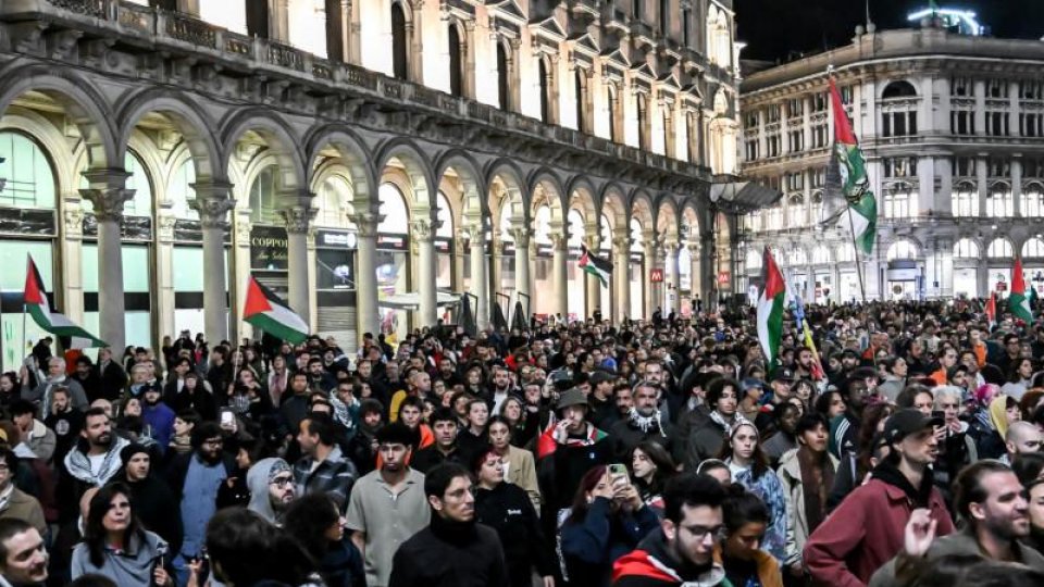 Manifestări anti-israeliene în mai multe orașe din lume. În Italia, grevă generală
