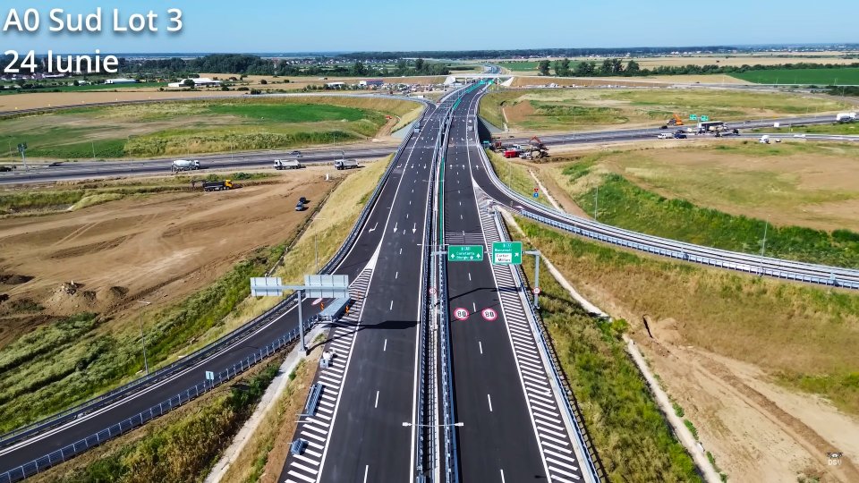 De luni se circulă de la Curtea de Argeș la Constanța numai pe autostradă