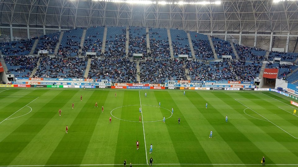 Livetext: Universitatea Craiova-CFR Cluj 2-2, iar FCSB este campioană