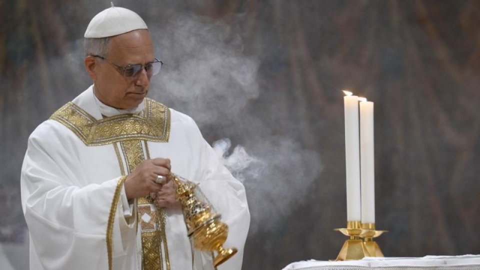 Slujba de întronizare a Papei Leon al XIV-lea are loc în piața San Pietro din Vatican