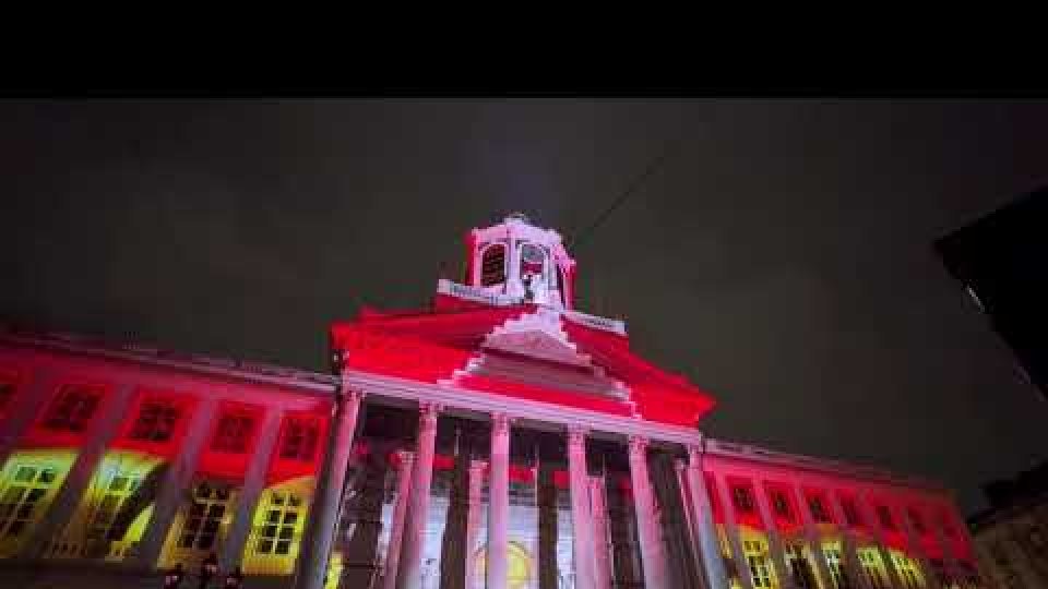 Omagiu lui Brâncuși la Festivalul Luminilor din Bruxelles   