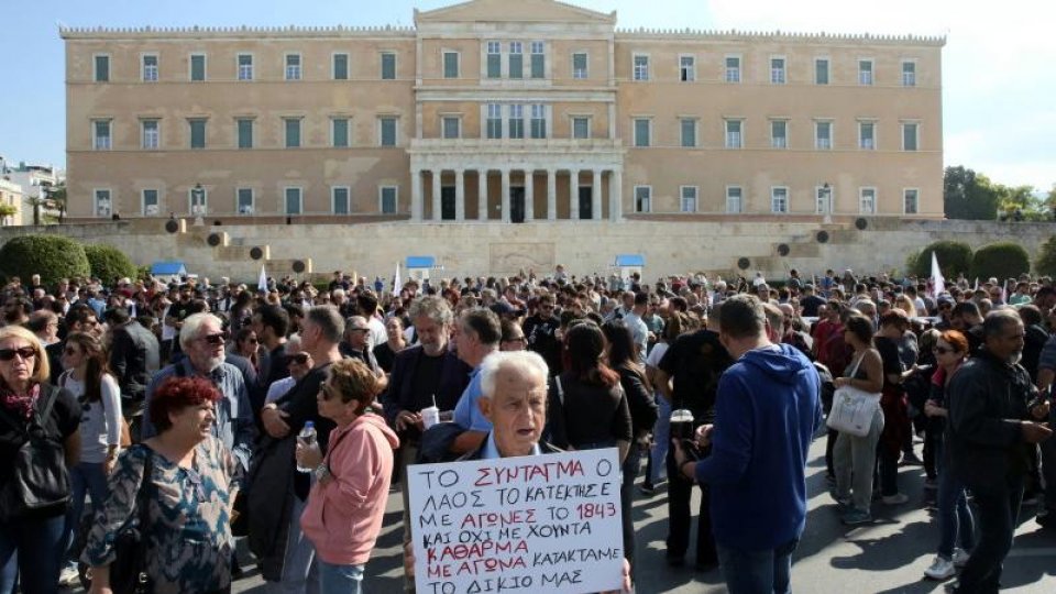 Grevă generală în Grecia