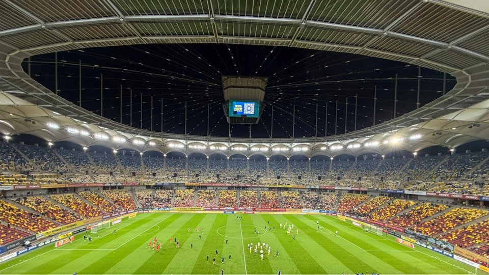 Fotbal. România - Moldova, amical istoric la București