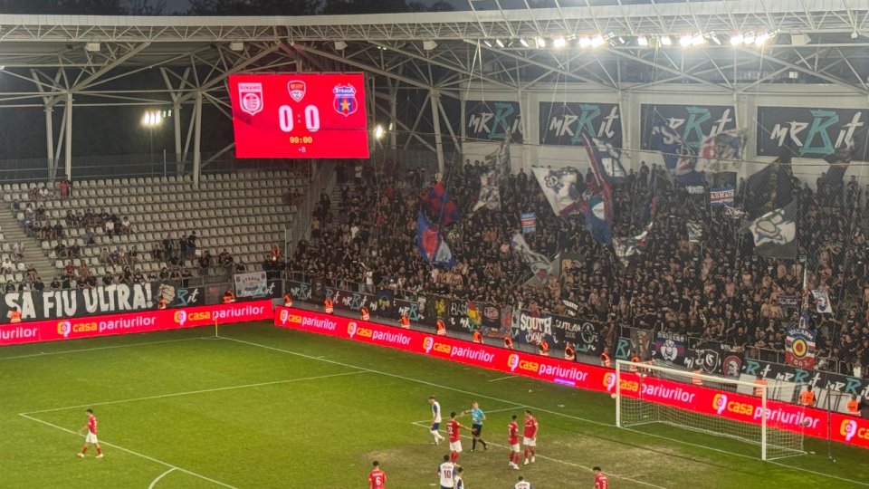 CS Dinamo - Steaua, ambiții, rivalitate, dar un joc modest, scor 0-0