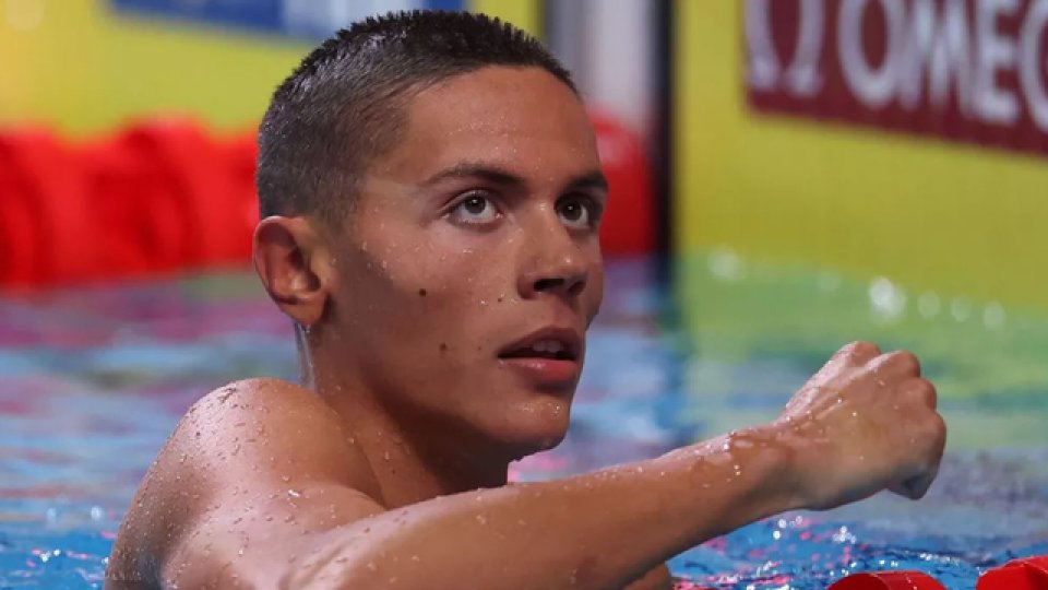 David Popovici, nominalizat la titlul de ”Cel mai bun sportiv din Balcani în 2025”