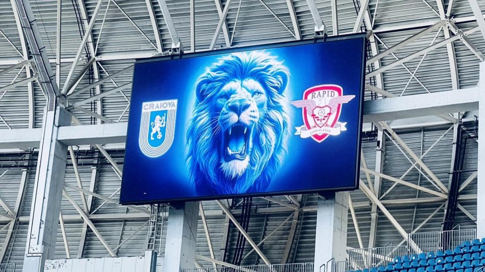 Superliga Live Text: Universitatea Craiova - Rapid 1-2 (final)