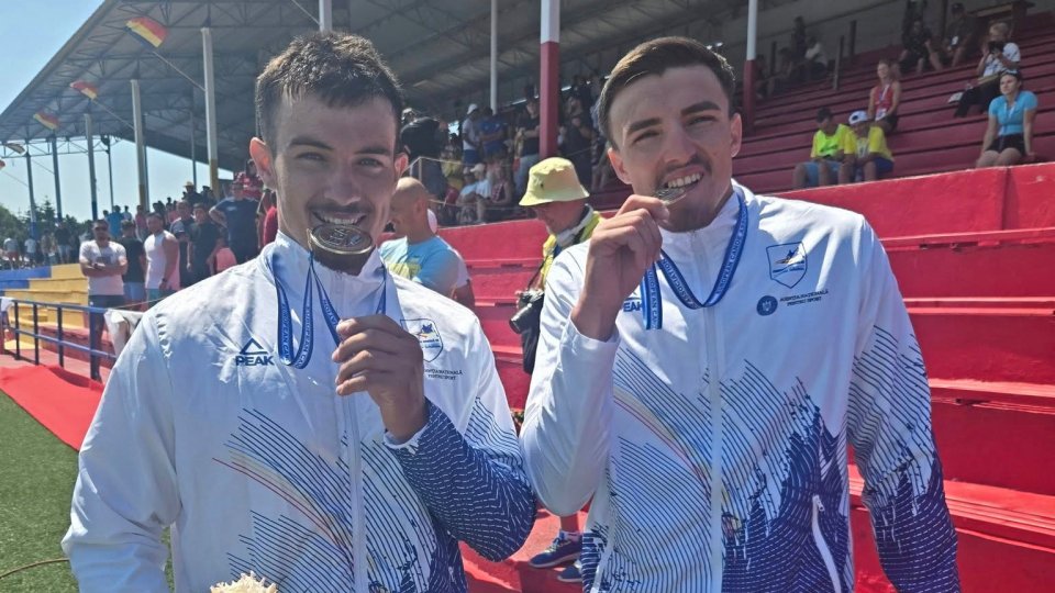 Aur pentru România, la Europenele de kaiac-canoe U23 de la Bascov