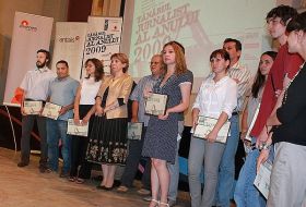  C&acirc;ştigătorii concursului naţional &quot;T&acirc;nărul Jurnalist al Anului 2009&quot;.