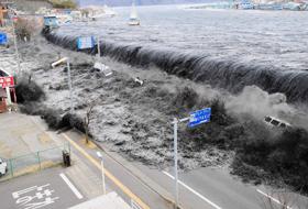 Japonia afectată de tsunami.