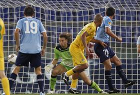 Fază din meciul Lazio-FC Vaslui.
