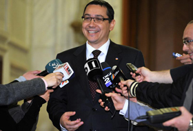 Premierul Victor Ponta.