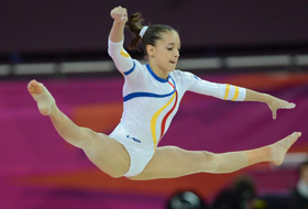 Gimnasta Larisa Iordache la Jocurile Olimpice 2012.