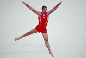 Gimnastul Flavius Koczi.