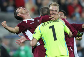 Jucătorii CFR Cluj.