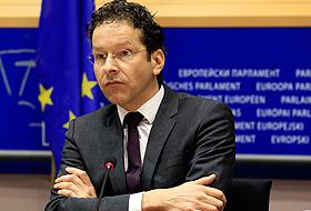 Preşedintele Eurogroup, Jeroen Dijsselbloem.