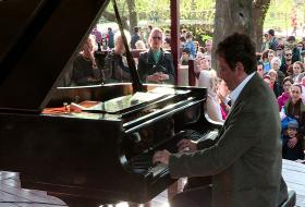 Pianistul Horia Mihail.