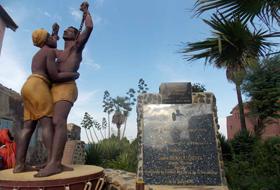 Insula Goree din Senegal.