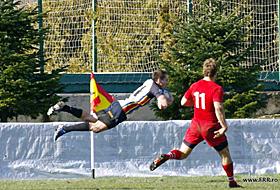 Rugby Rom&acirc;nia-Rusia.