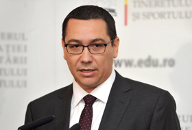 Premierul Victor Ponta.