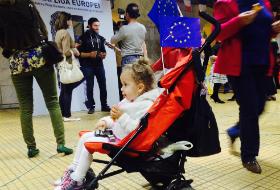 Ziua Europei la metroul bucureştean.