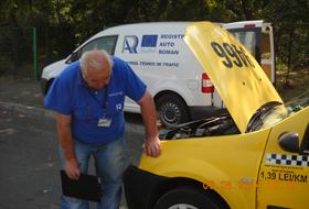 Verificări ale inspectorilor Registrului Auto Rom&acirc;n.