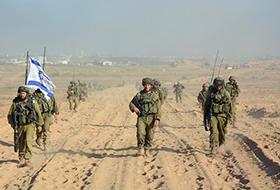 Militari israelieni &icirc;n F&acirc;șia Gaza.