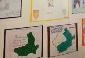Desene ale copiilor din Ladispoli de Ziua Unirii.