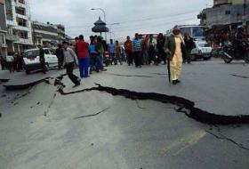 Efectele cutremurului din Nepal.