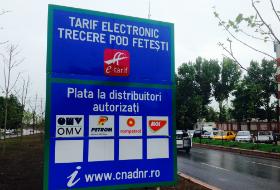 Tarif electronic trecere pod la Fetești.