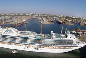 Emerald Princess, &icirc;n Portul Constanţa.