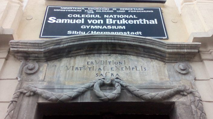 Colegiul Național Samuel von Brukenthal din Sibiu.