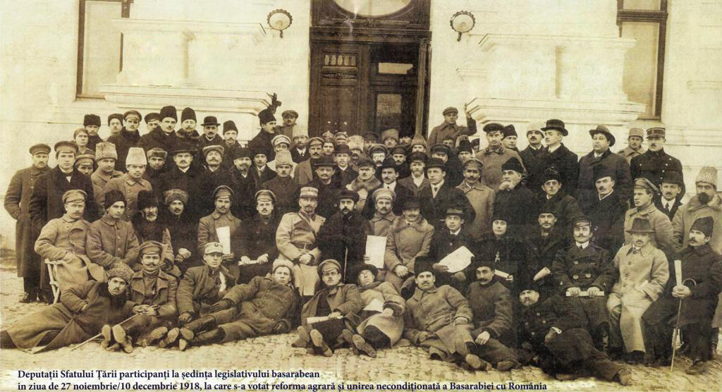  Sfatul Ţării 27noiembrie/10 decembrie 1918. Credit : istoria.md 