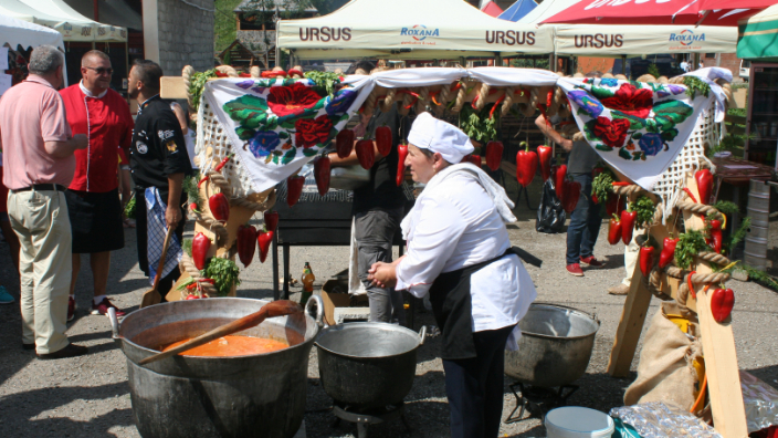   Păstrăvăria de la Romuli. Foto. Cristiana Sabău